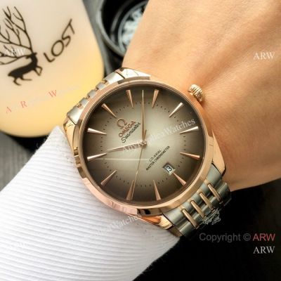 Copy Omega Seamaster Edizione Venezia Watches Two Tone Rose Gold